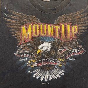 Mount Up Heavy Metal Christian Shirt - M